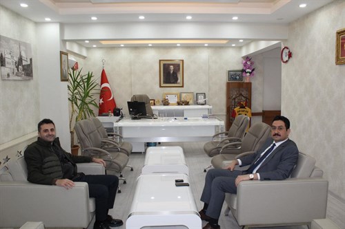 Yargıtay Cumhuriyet Savcısı  ve Osmaniye Hakimi Kaymakamımız Ali YILDIRIM’ı Makamında Ziyaret Etti